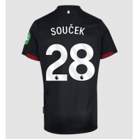 Fotbalové Dres West Ham United Tomas Soucek #28 Venkovní 2024-25 Krátký Rukáv